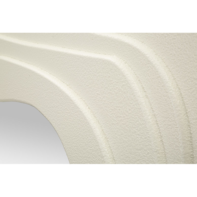 MIROIR MURAL BLANC DALIA CM 90X4X97