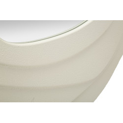 MIROIR MURAL BLANC DALIA CM 90X4X97