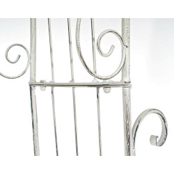 Arc de roses Aurore blanc antique