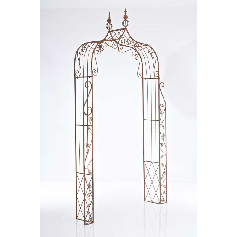 Arc de roses Aurore brun antique