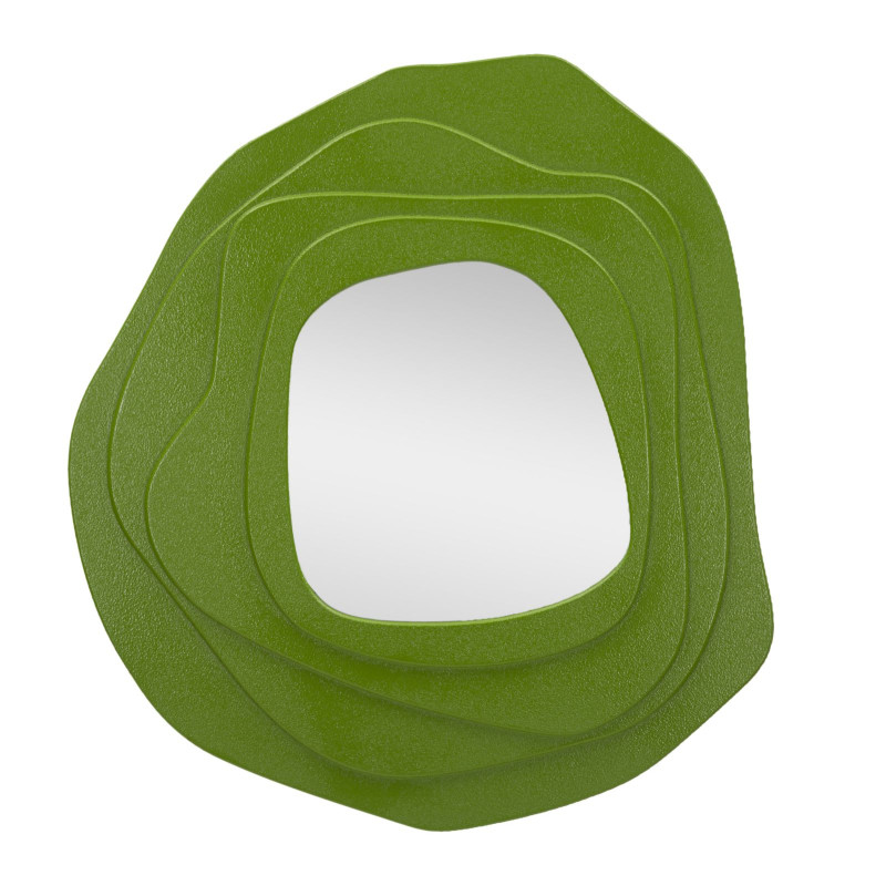 MIROIR MURAL DAHLIA VERT CM 90X4X97