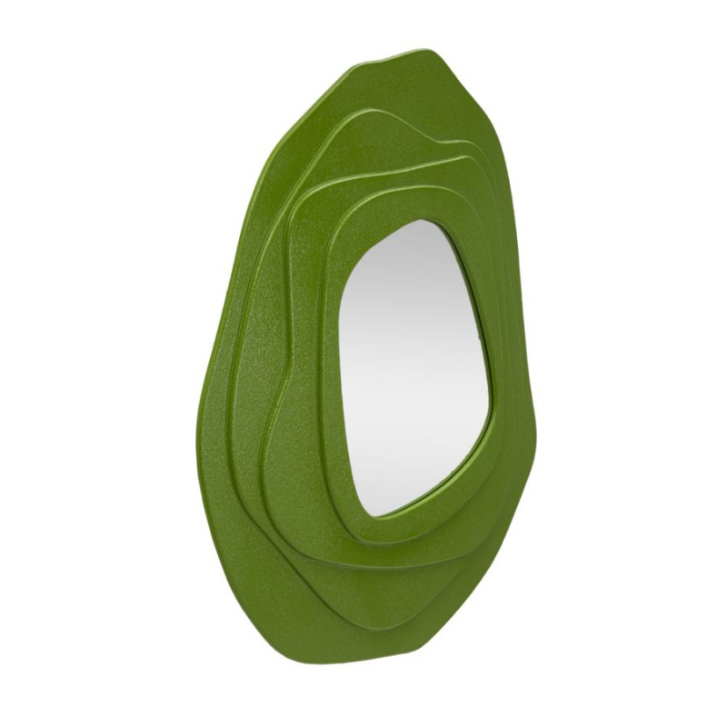 MIROIR MURAL DAHLIA VERT CM 90X4X97