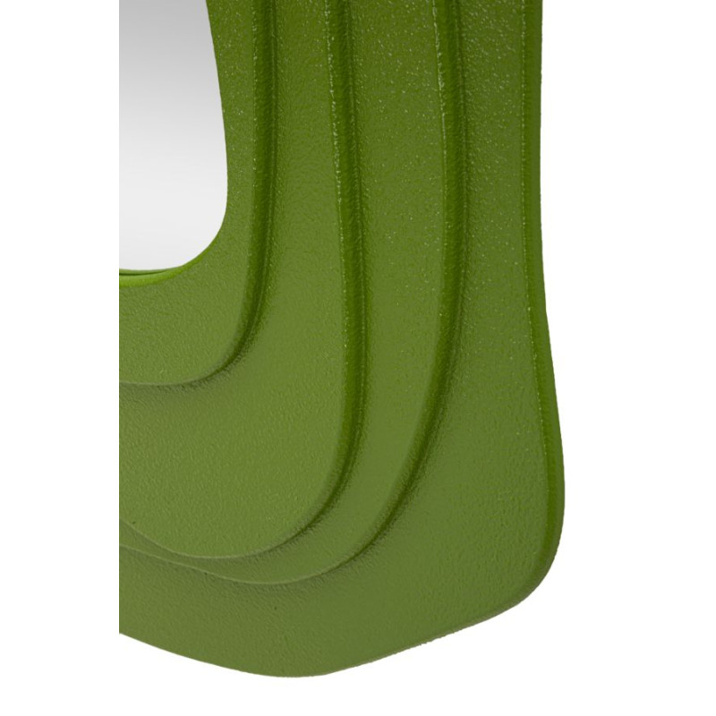 MIROIR MURAL DAHLIA VERT CM 90X4X97