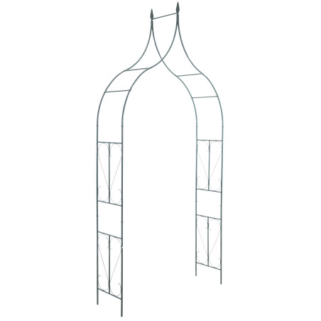 Arco de Flores con 40 cm de Profundidad Verde