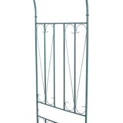 arche en forme de rose des années 60 vert