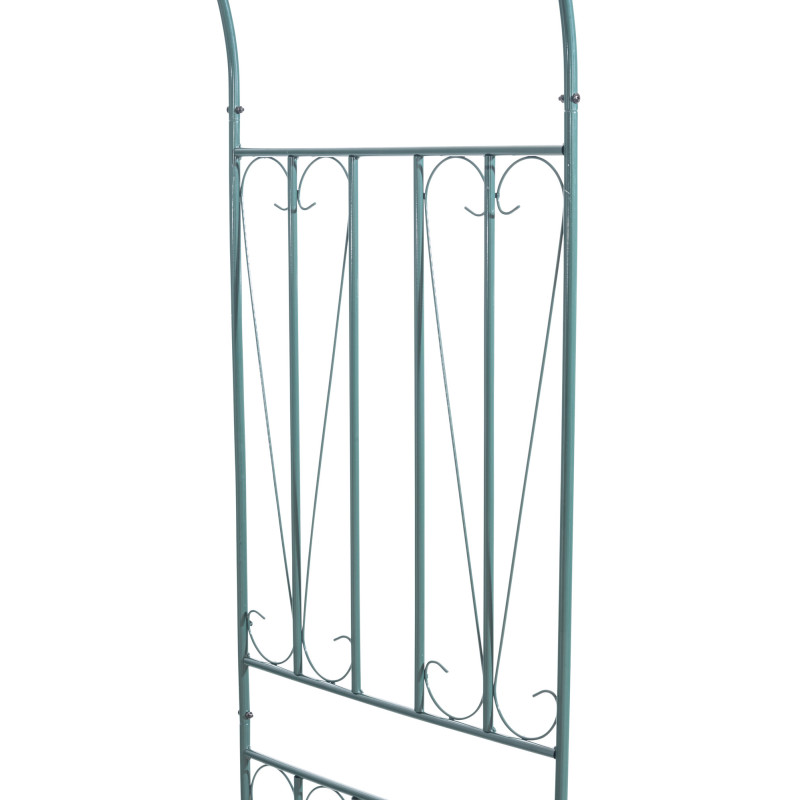 arche en forme de rose des années 60 vert