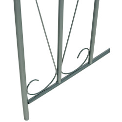 arche en forme de rose des années 60 vert