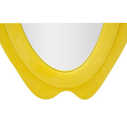 MIROIR MURAL JAUNE CHANEL CM 60X4X160