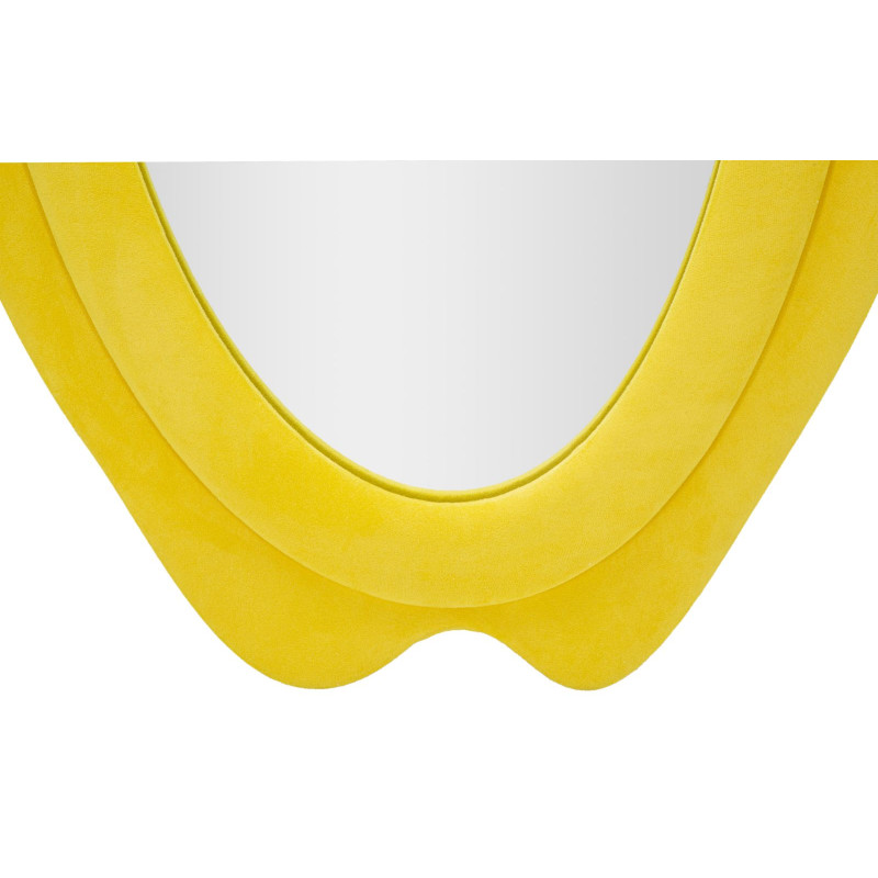 MIROIR MURAL JAUNE CHANEL CM 60X4X160