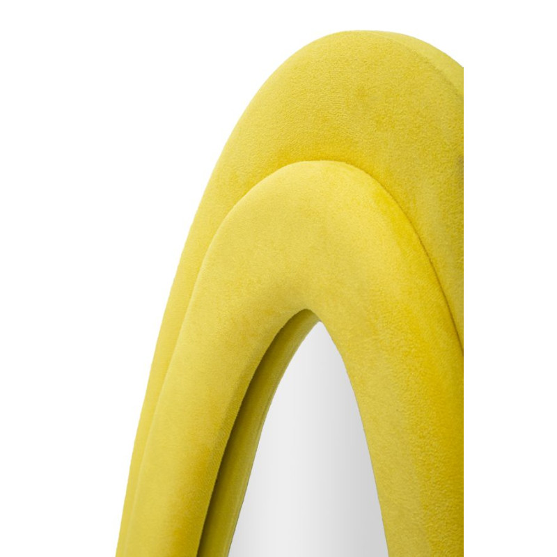 MIROIR MURAL JAUNE CHANEL CM 60X4X160