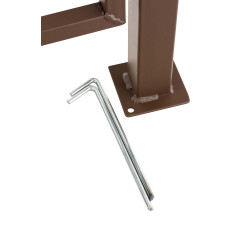 Arco in Metallo Luxor marrone