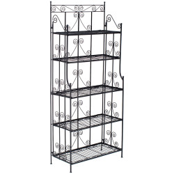 Étagère in Ferro Ciara nero
