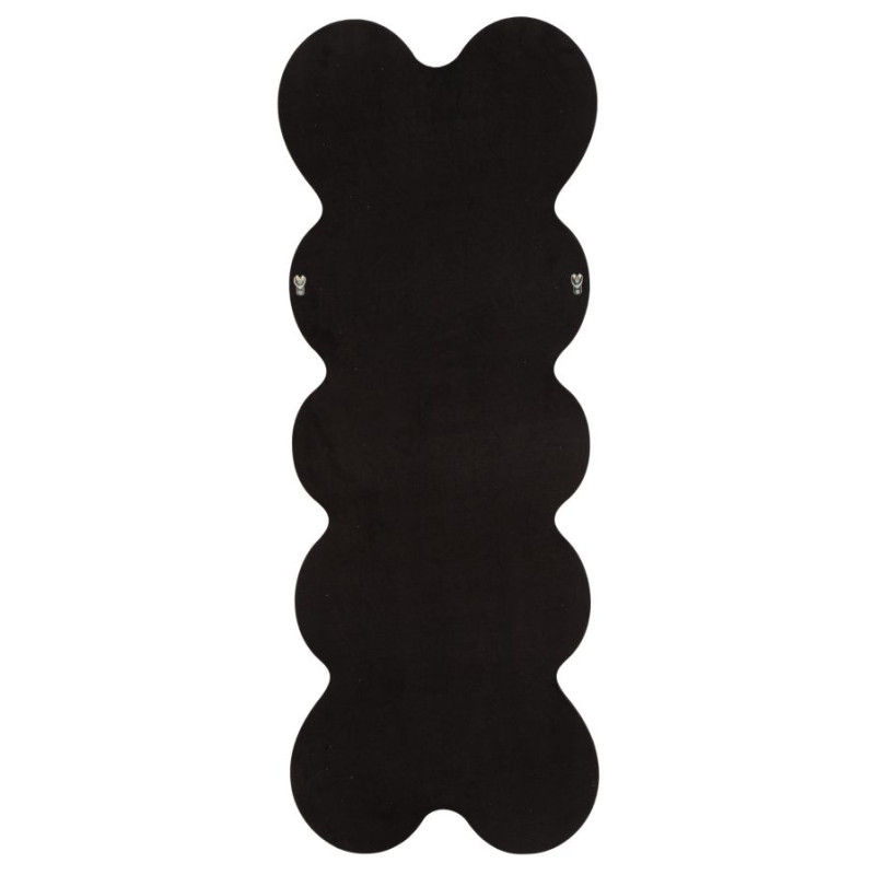 MIROIR MURAL MONICA NOIR CM 58X4X160 (DIMENSION DU MIROIR CM 39X124)