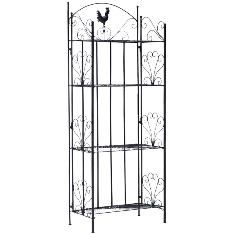 Estantería Plegable Mia Negro