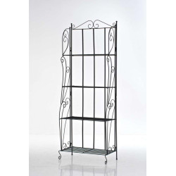 Scaffale libreria Lea nero