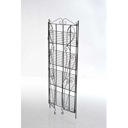 Estantería de Hierro Plegable Lea Negro