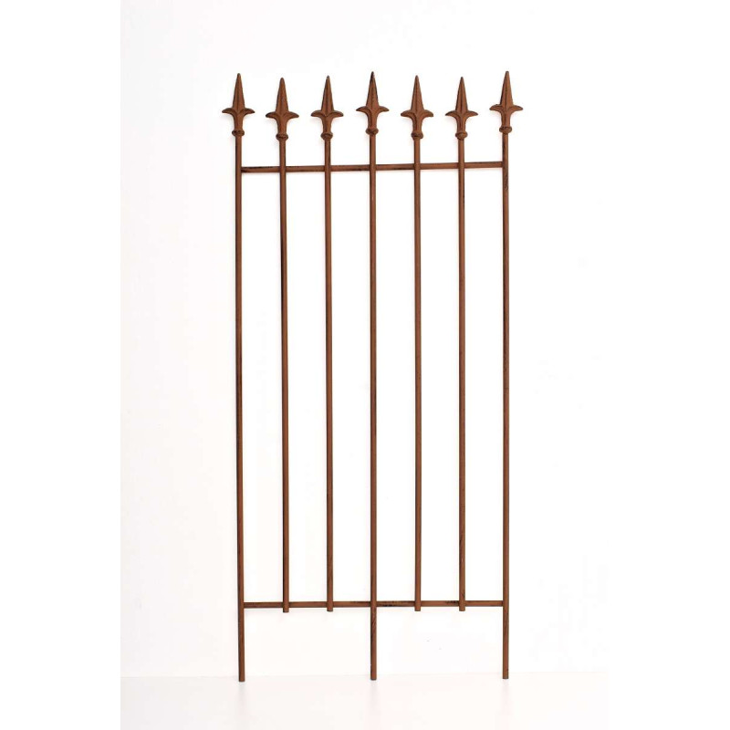 Reja De Metal Elisa Para Trepadoras Marrón antiguo