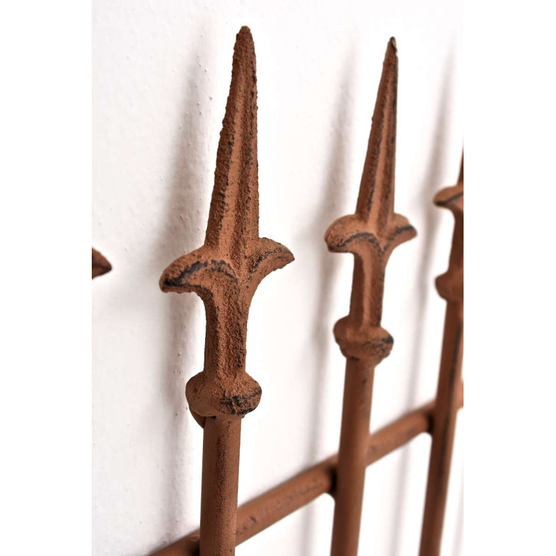 Griglia per Piante Rampicanti Elisa in Metallo antico marrone