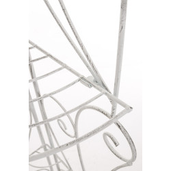 Étagère Irma blanc antique