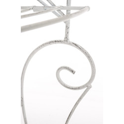 Étagère Irma blanc antique