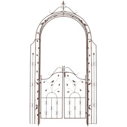 Arche de la Rose de Grenade brun antique