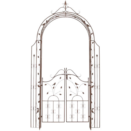 Arche de la Rose de Grenade brun antique
