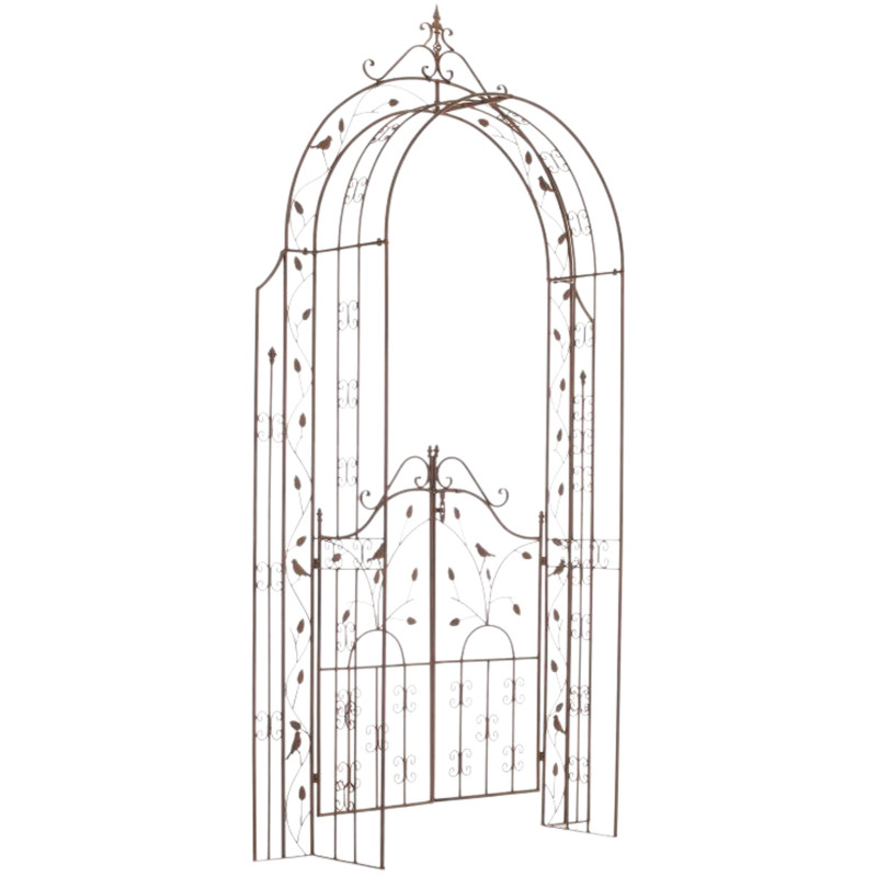 Arche de la Rose de Grenade brun antique