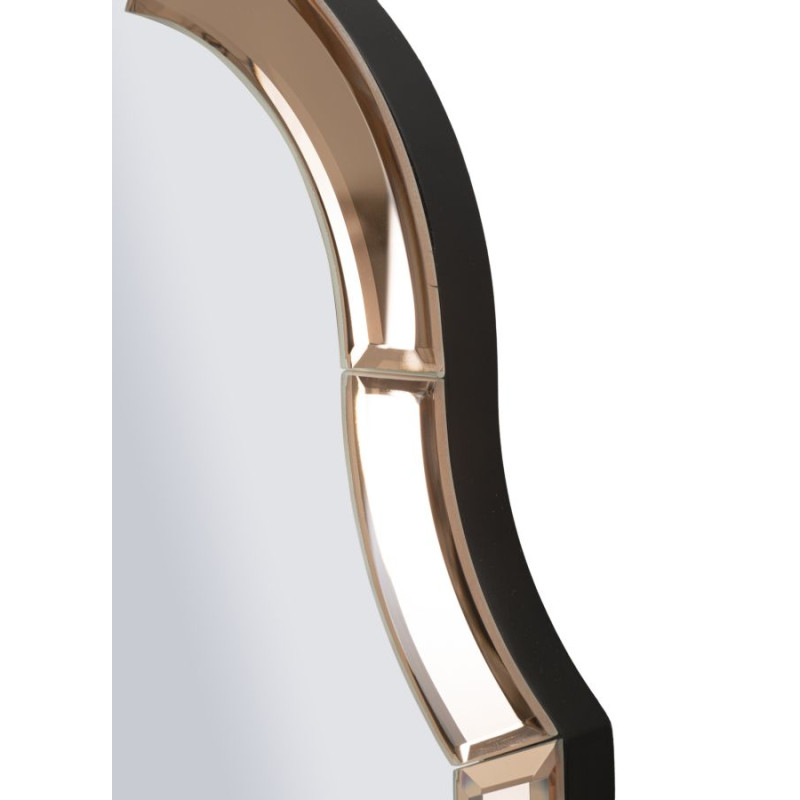 MIROIR MURAL ROSE TANGERI CM 55X2X150 (DIMENSION DU MIROIR CM 49X144)