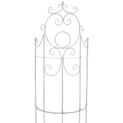 Treillis de lavande blanc antique