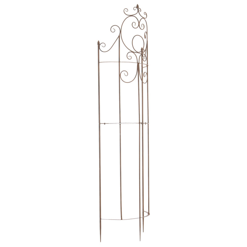 Griglia in Metallo per Rampicanti Lavendel antico marrone