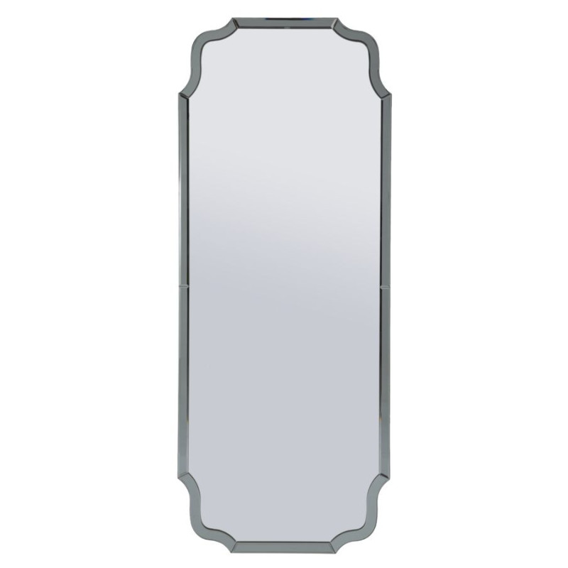 MIROIR MURAL ISTANBUL GRIS CM 60X2X150 (DIMENSION DU MIROIR CM 54X143,5)
