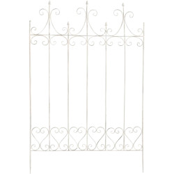 Treillis lilas blanc antique