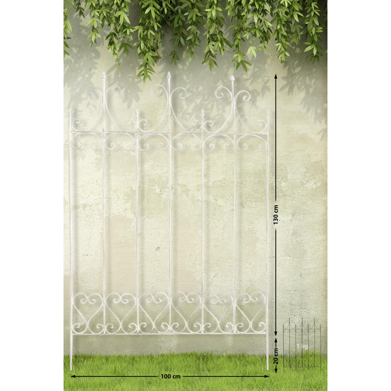 Traliccio Flieder 130 x 100 cm bianco antico