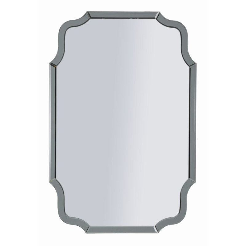MIROIR MURAL ISTANBUL GRIS CM 60X1X90 (DIMENSION DU MIROIR CM 54X84,5)