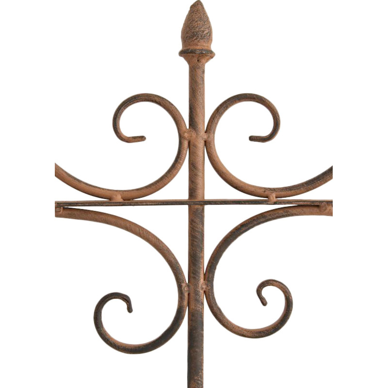 Espaldera Flieder 130 x 100 cm Marrón antiguo