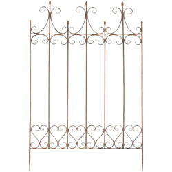 Treillis lilas brun antique