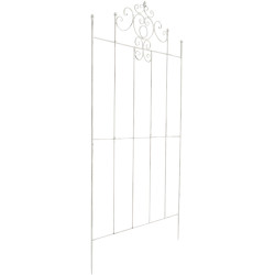 Treillis blanc antique Paula