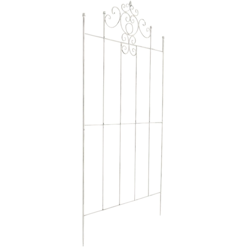 Treillis blanc antique Paula