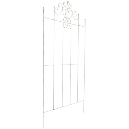 Treillis blanc antique Paula