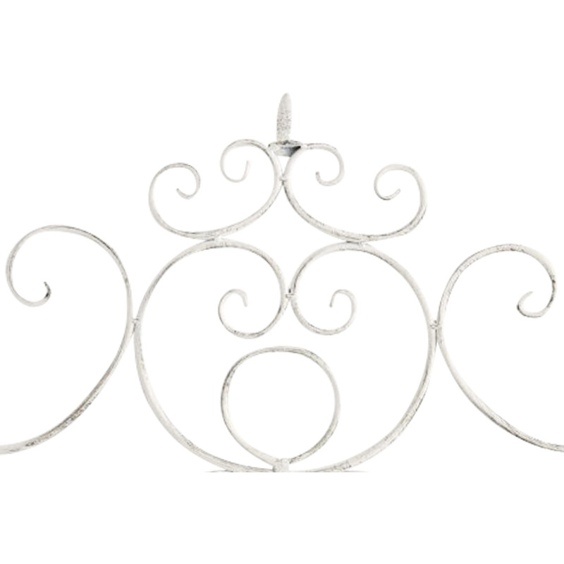 Treillis Paula blanc antique