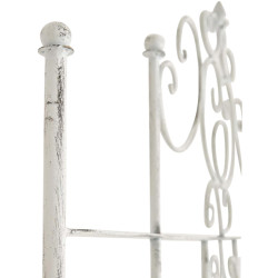 Treillis blanc antique Paula