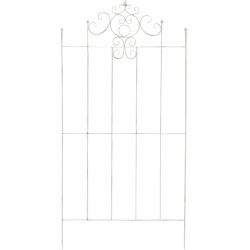 Treillis blanc antique Paula