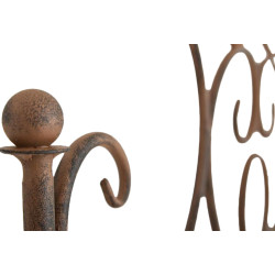 Treillis brun antique Paula