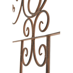 Treillis brun antique Paula