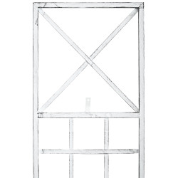 Treillis Trigo blanc antique