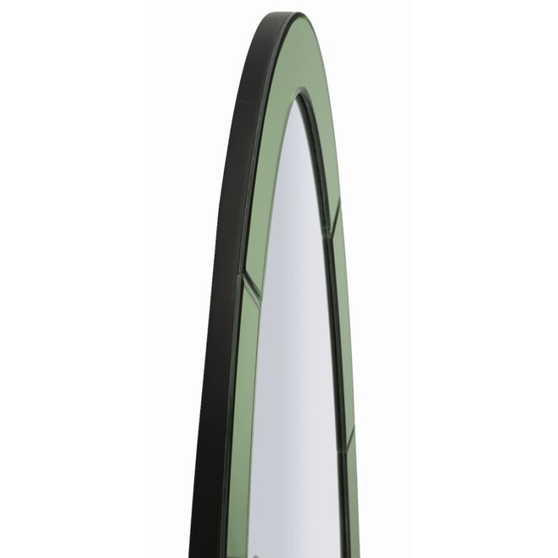 MIROIR MURAL VERT OSLO CM 55X2X150 (DIMENSION DU MIROIR CM 42,5X137,5)