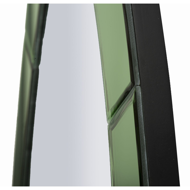MIROIR MURAL VERT OSLO CM 55X2X150 (DIMENSION DU MIROIR CM 42,5X137,5)