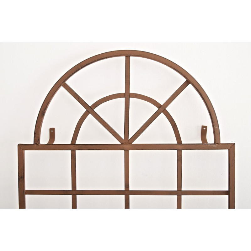 Graticcio per Piante Rampicanti Viva in Ferro antico marrone