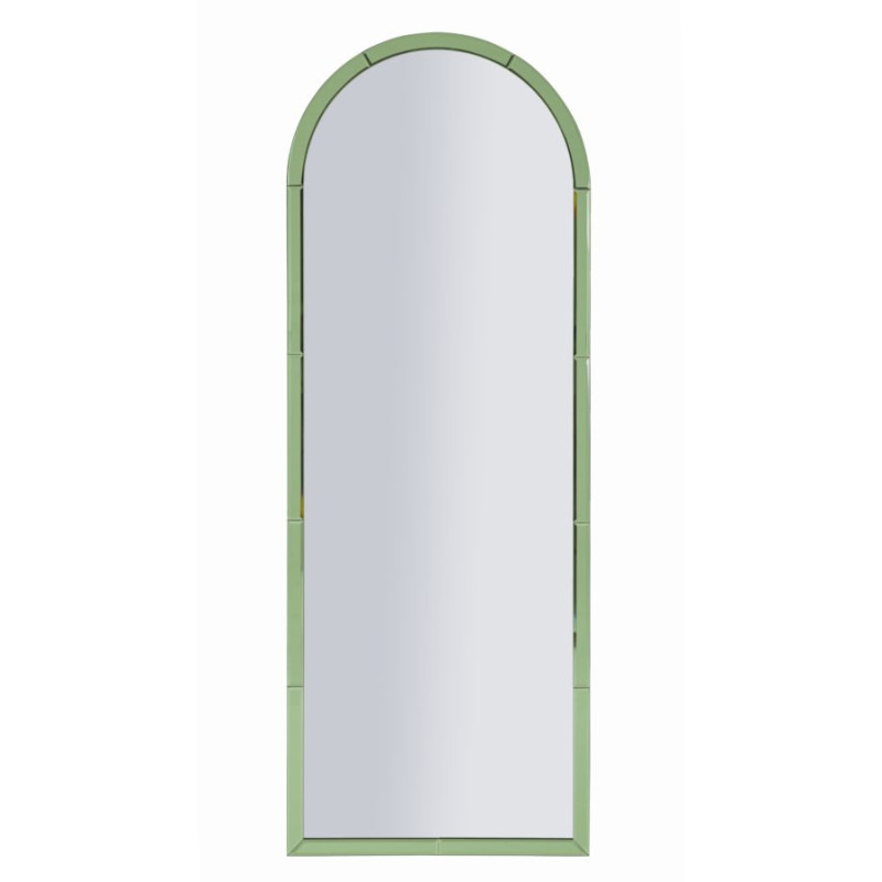 MIROIR MURAL VERT BAKU CM 55X2X150 (DIMENSION DU MIROIR CM 49X144)