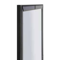 MIROIR MURAL BLEU BERLIN CM 55X2X150 (DIMENSION DU MIROIR CM 49X143,5)